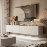 Large TV Cabinets Dubai Ample Storage for Your Media