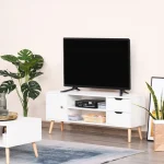 Modern TV cabinets in Dubai living room setup